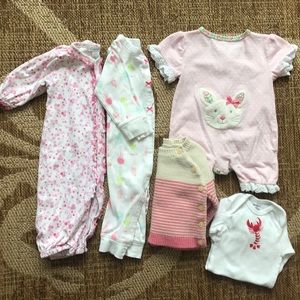 5-piece bundle Gap, Kissy Kissy, Carter’s